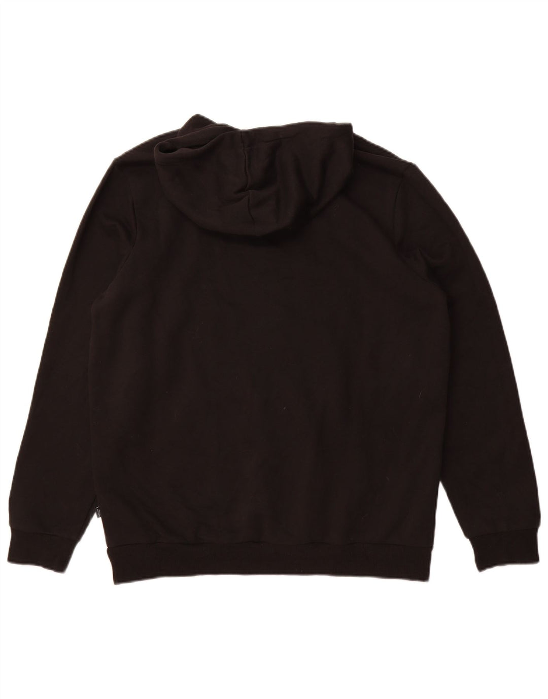 Pulover Puma pentru bărbați, bumbac mare, negru