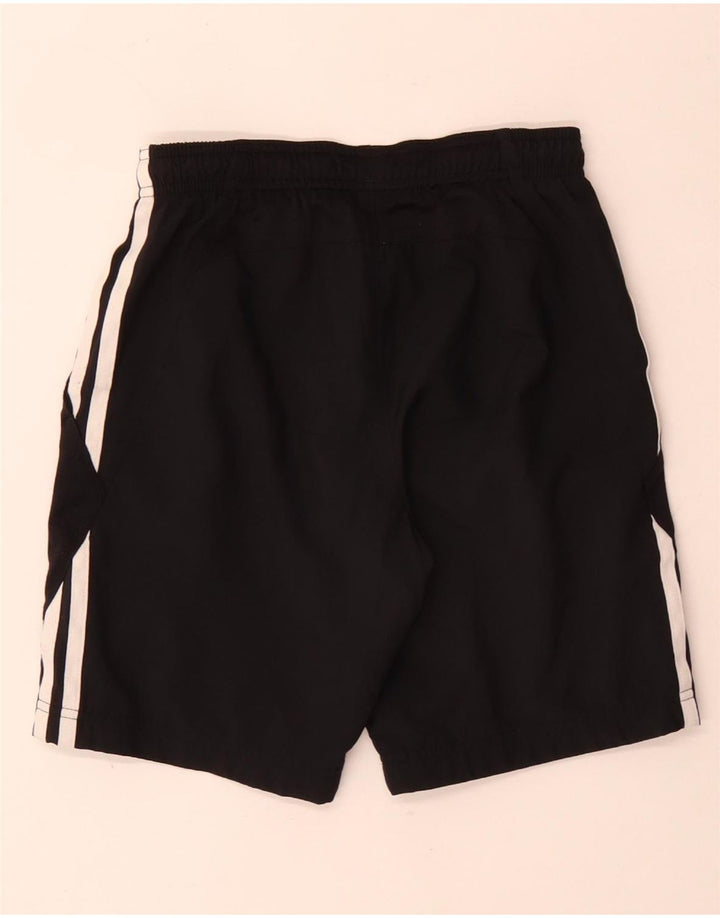 Pantaloni scurți sport pentru băieți Adidas 9-10 ani poliester negru