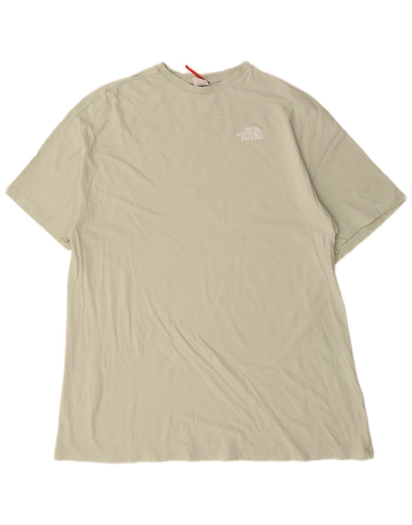 Rochie t-shirt oversized The North Face pentru femei UK 14 Medium Green Bumbac