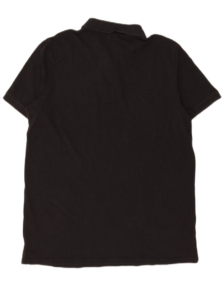 JACK & JONES Tricou polo pentru bărbați XL bumbac negru