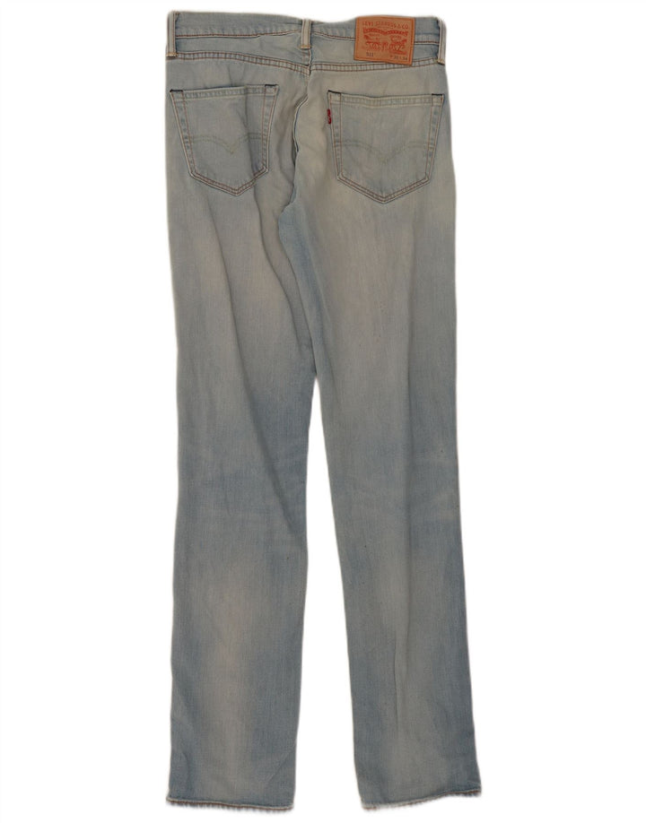Blugi Levi's 511 Slim pentru femei W30 L34 Bumbac albastru