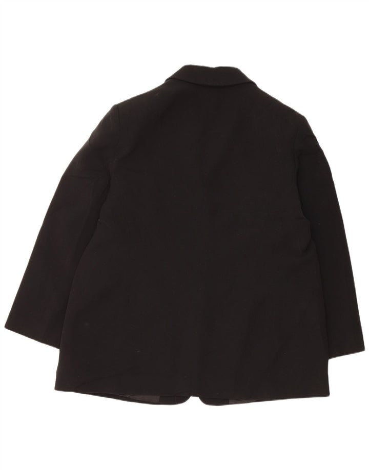 Sacou Luisa Spagnoli pentru femei, cu 3 nasturi, IT 52 2XL, poliester negru