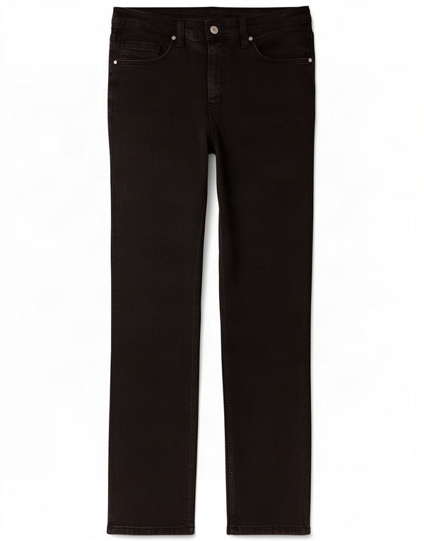 Marks & Spencer Blugi drepti pentru femei Sienna UK 12 Medium W30 L28 Black