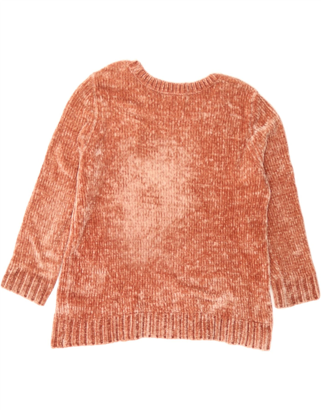 ORVIS Womens Boat Neck Jumper Sweater UK 18 XL Orange Polyester Vintage Orvis and Second-Hand Orvis from Messina Hembry 