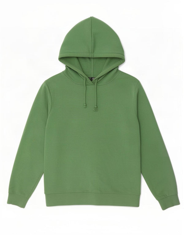 Pulover supradimensionat pentru femei Marks & Spencer, UK 12, bumbac verde mediu