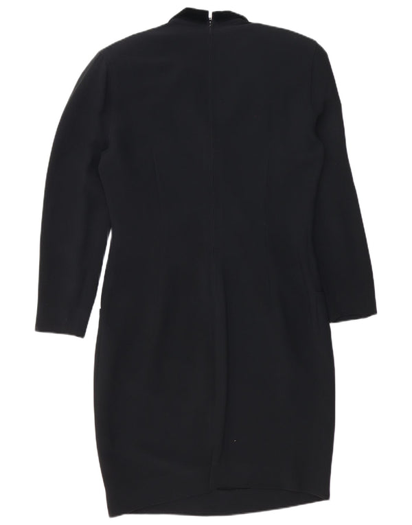 Rochie teacă cu mânecă lungă pentru femei Les Copains IT 44 Medium Black