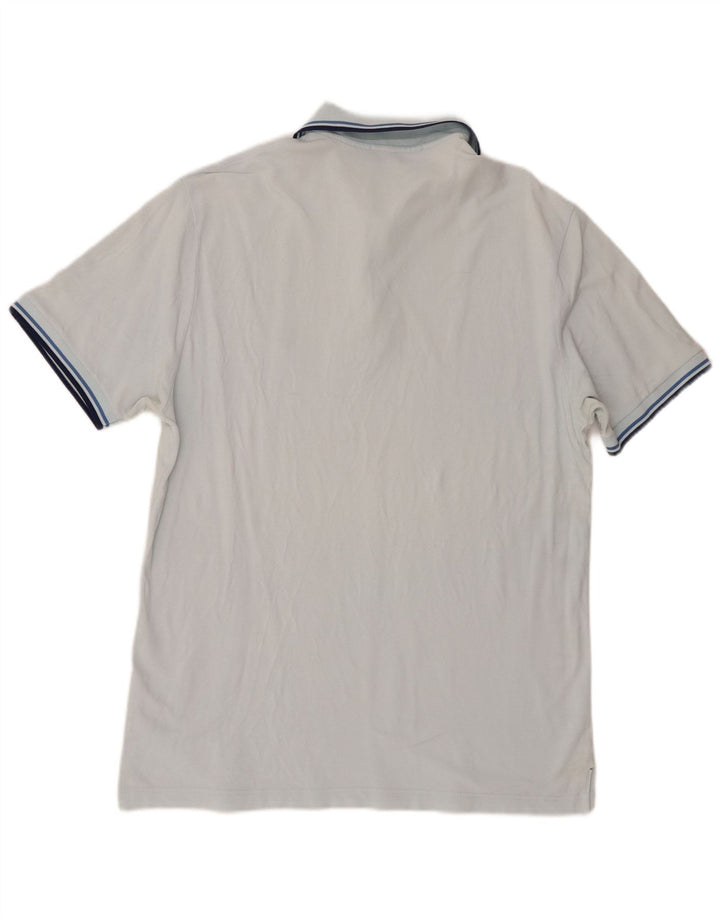 Cămașă polo Fred Perry pentru bărbați, mare, albastru, bumbac