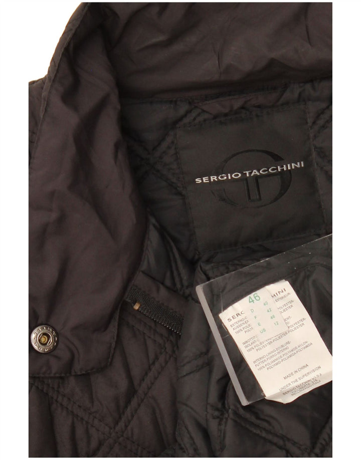 Jachetă matlasată pentru femei Sergio Tacchini IT 46 Poliester negru mare