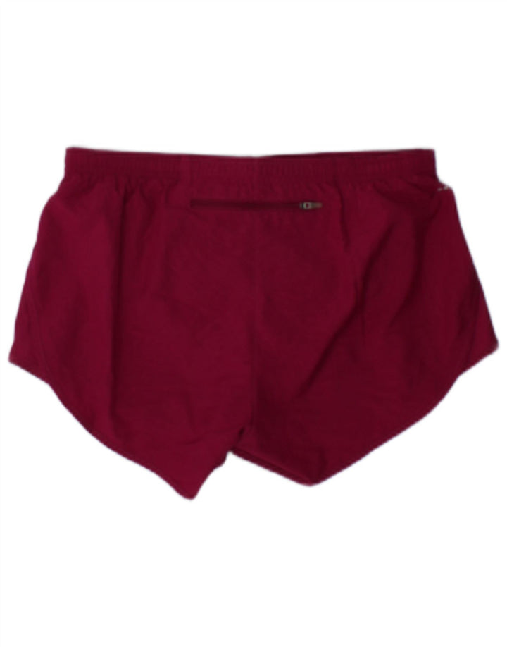 Pantaloni scurți sport Nike Dri Fit pentru femei UK 10, poliester roz mic