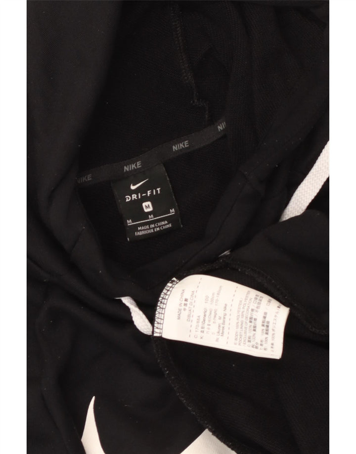 Pulover Nike Dri Fit Graphic pentru bărbați, poliester mediu negru