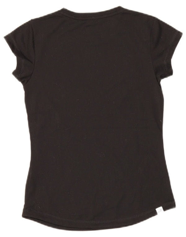 Tricou Puma Fete Top 11-12 Ani Poliester Negru