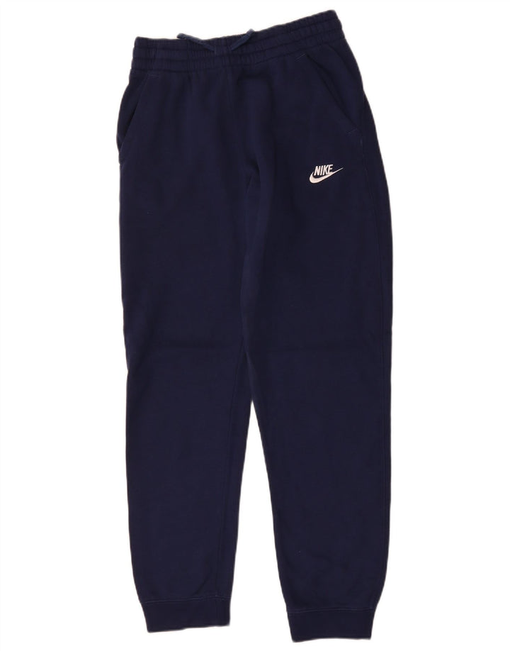 NIKE băieți pantaloni de trening pantaloni de jogging 13-14 ani XL bleumarin bumbac