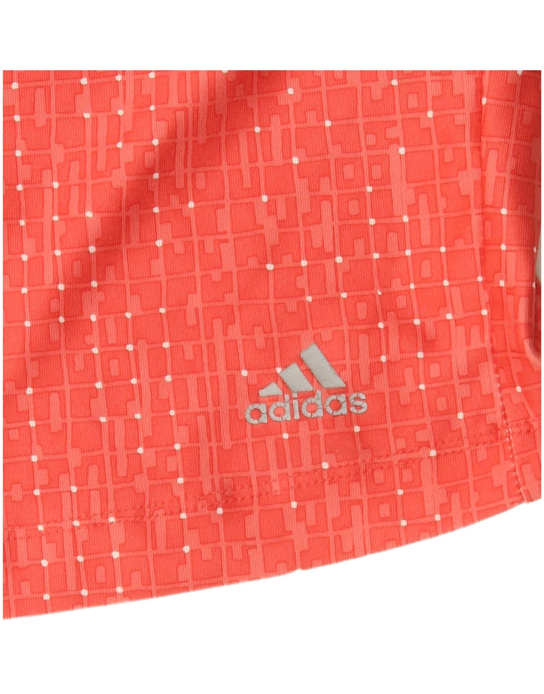 Adidas Crop Vest Top pentru femei UK 8 Small Red Check