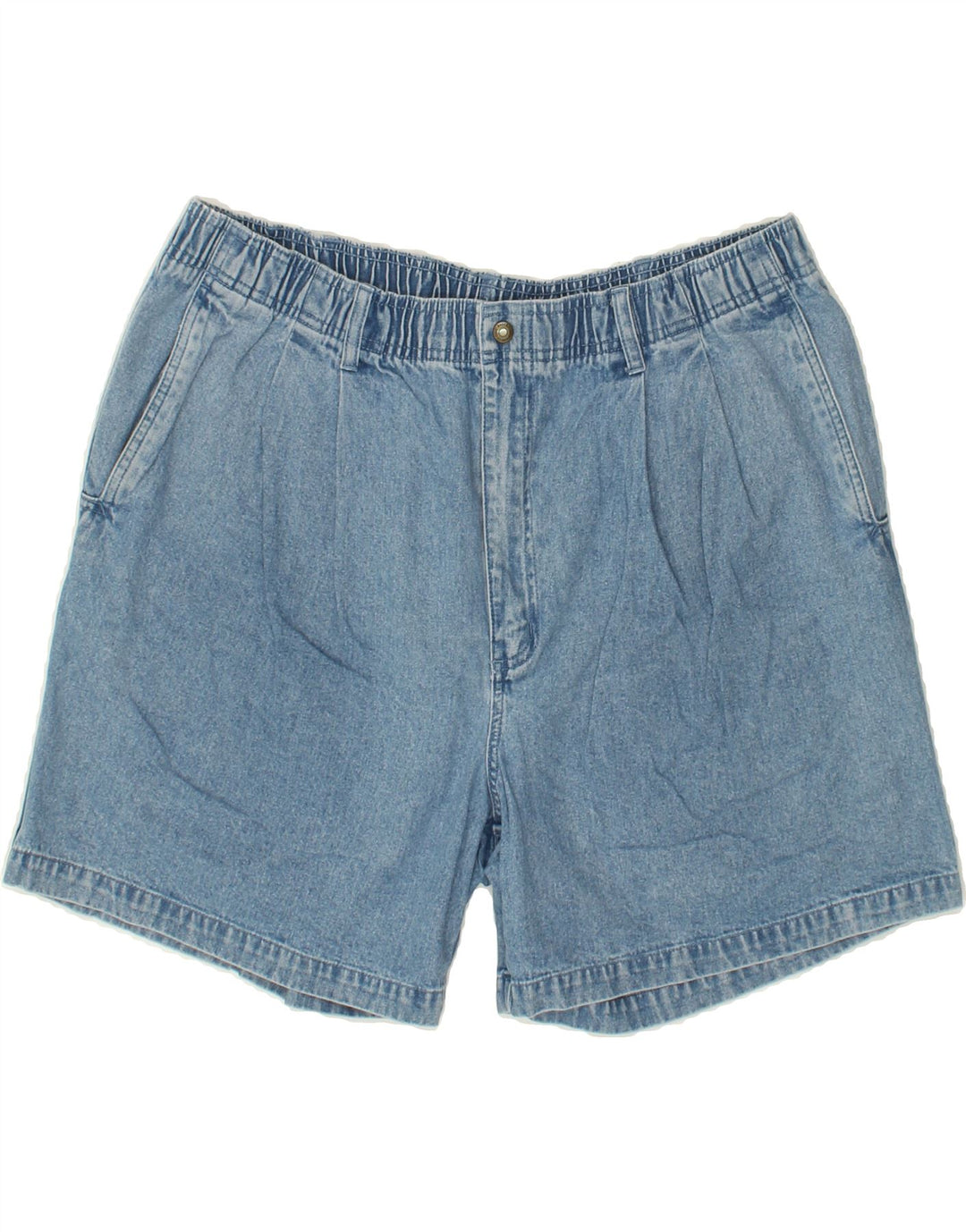 EDDIE BAUER Mens Denim Shorts XL W40  Blue Cotton Vintage Eddie Bauer and Second-Hand Eddie Bauer from Messina Hembry 