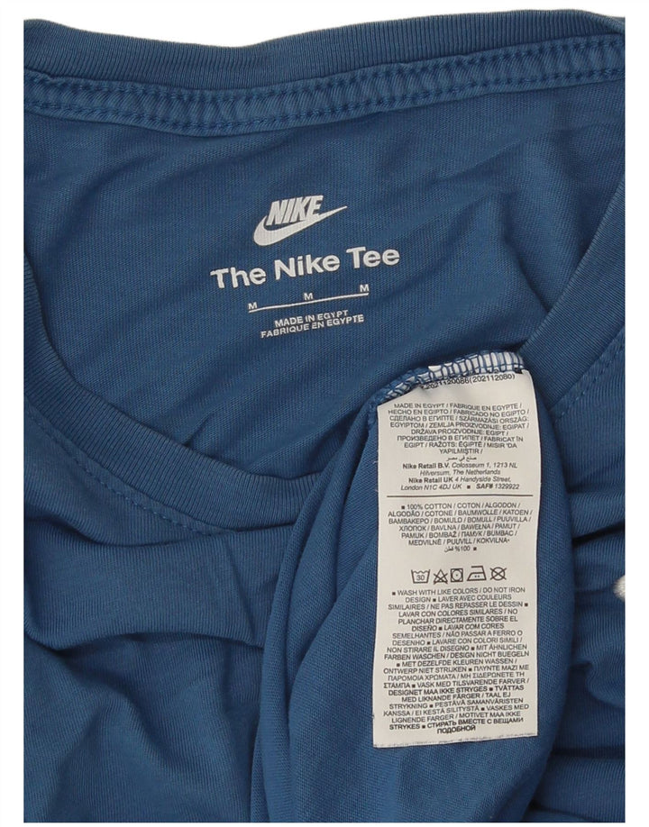 Tricou Bărbați NIKE Top Medium Blue Bumbac