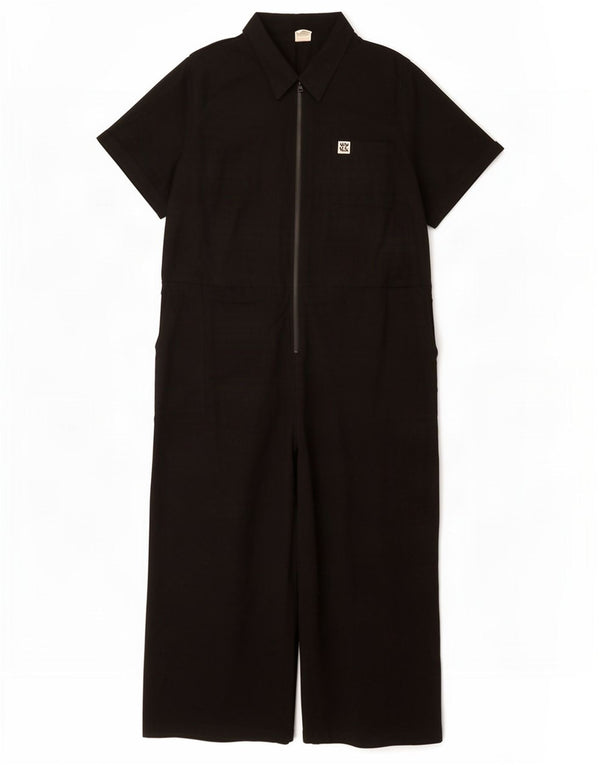 Salopetă cu mânecă scurtă pentru femei Lucy & Yak UK 26 5XL Bumbac negru