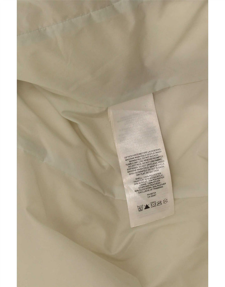 Jachetă căptușită cu glugă Columbia pentru femei UK 18 XL, poliester cu carouri gri