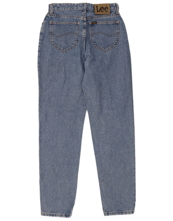 Blugi conici pentru femei Virginia cu talie înaltă Lee US 12 Large W28 L31 Blue