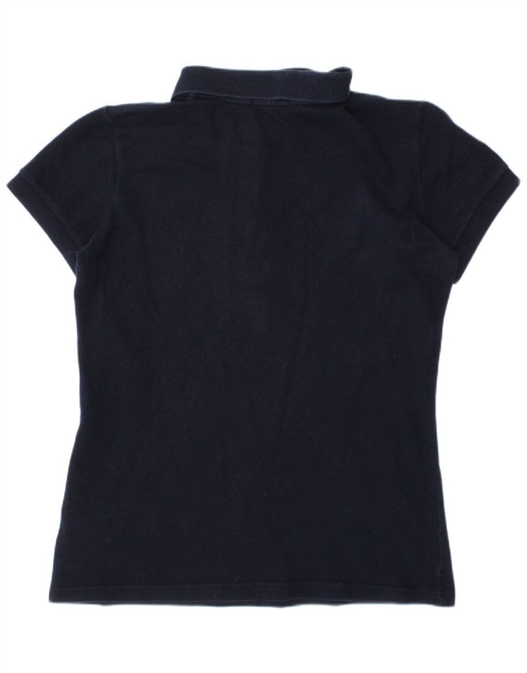 Fred Perry Tricou Polo Crop pentru femei UK 10 Mic Bumbac bleumarin