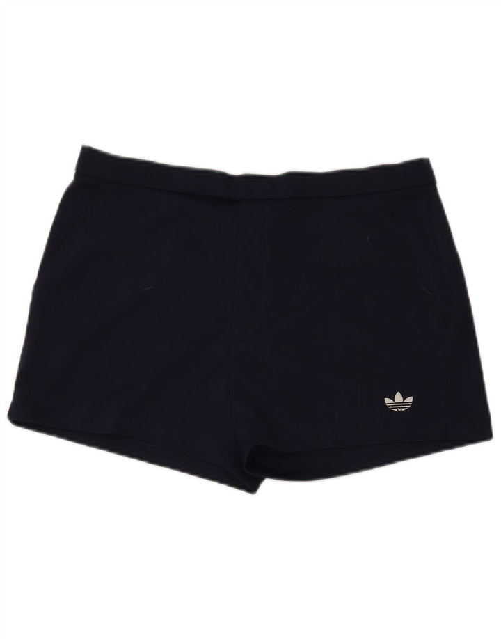 Pantaloni scurți sport pentru bărbați Adidas, mari, albastru, poliester