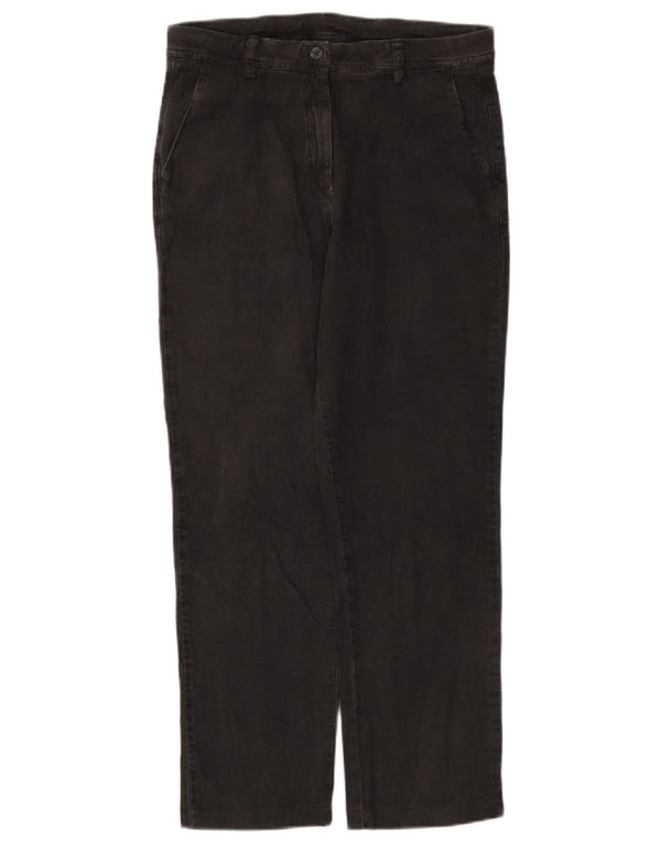 Pantaloni chino drepți pentru femei Kappa IT 42 Medium W30 L27 Bumbac gri