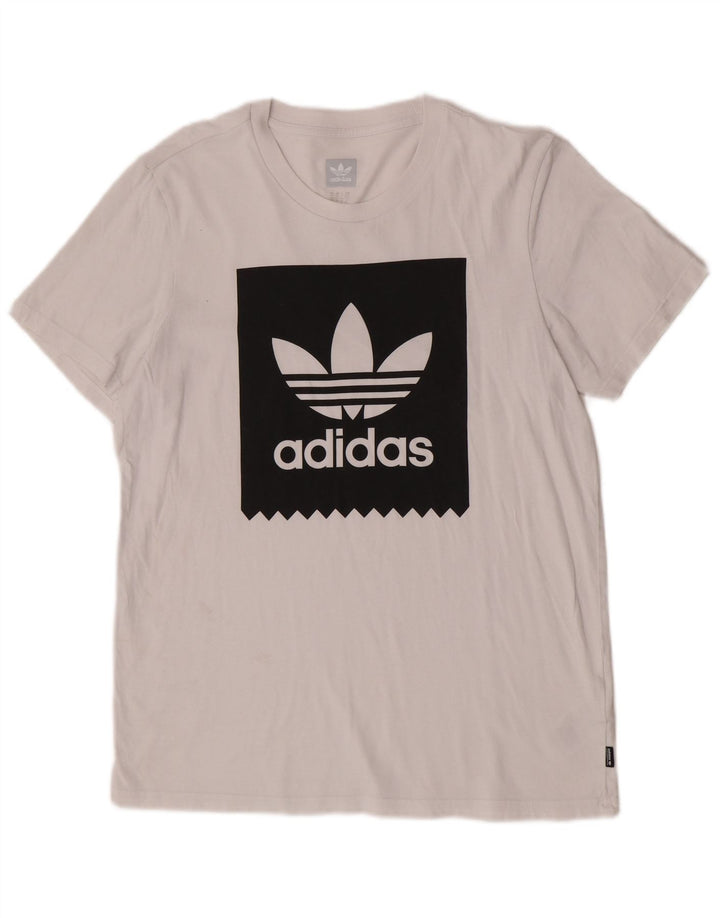 Tricou grafic pentru bărbați Adidas Top Medium White Bumbac