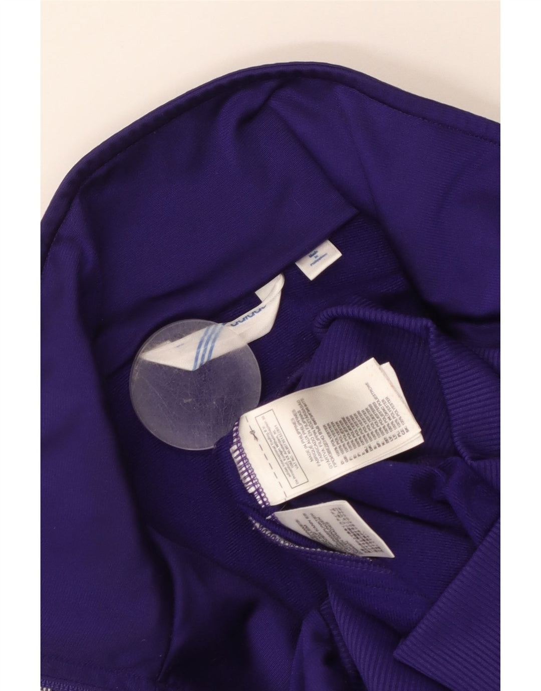 Jachetă de top pentru trening grafic Adidas pentru femei EU 36 Poliester violet mic