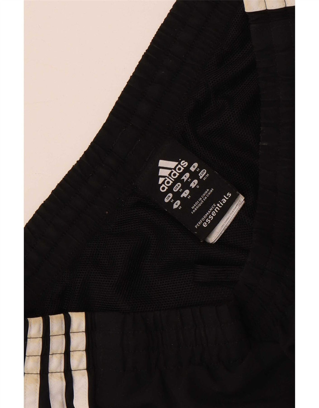 Pantaloni scurți sport pentru bărbați Adidas, poliester mediu negru
