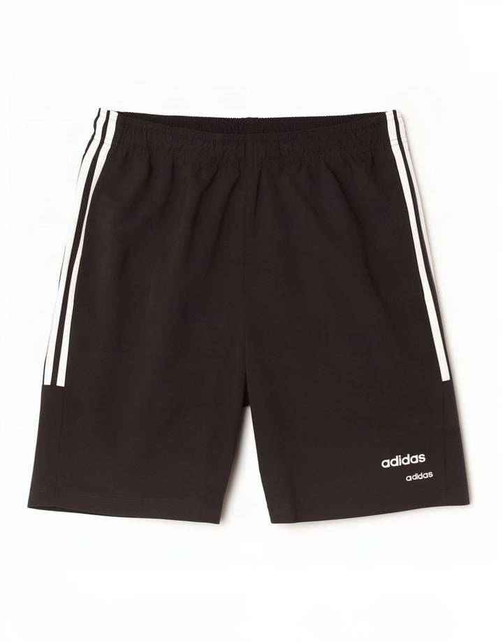 Pantaloni scurți sport pentru bărbați Adidas, poliester mediu negru