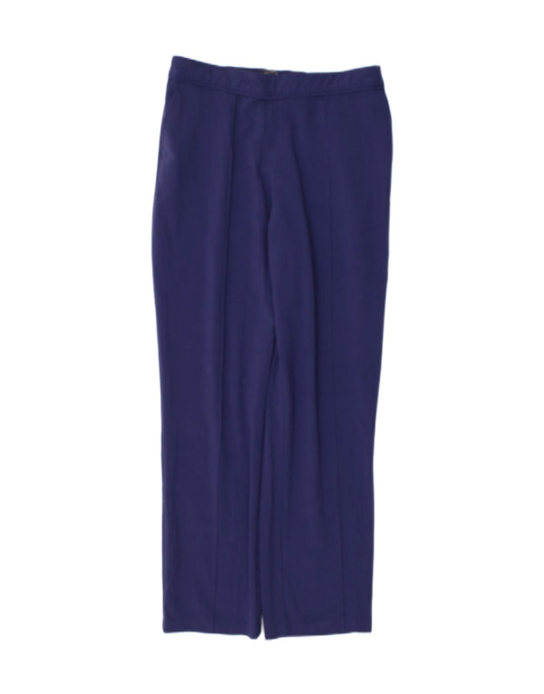 Pantaloni casual drepti pentru femei Marks & Spencer W30 L28 bleumarin