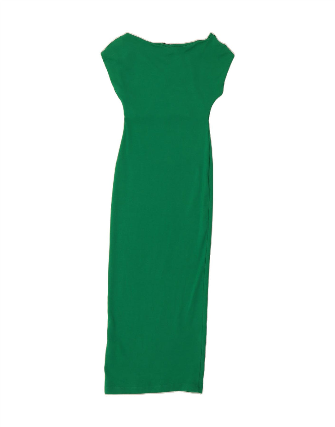 ZARA Womens Maxi Dress UK 8 Small Green Cotton Vintage Zara and Second-Hand Zara from Messina Hembry 