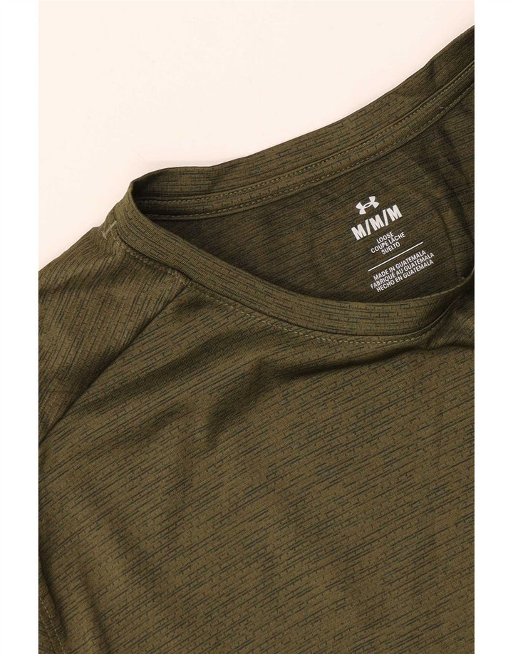Tricou Under Armour pentru bărbați Top Medium Khaki Flecked