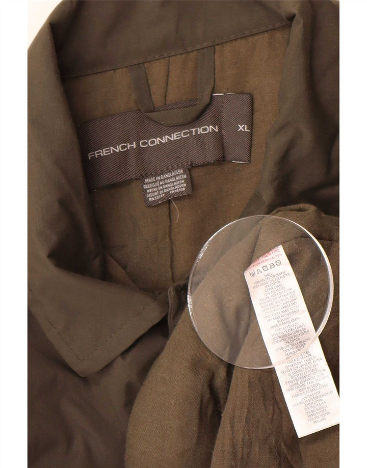 Palton pentru bărbați French Connection UK 42 XL Kaki Poliester