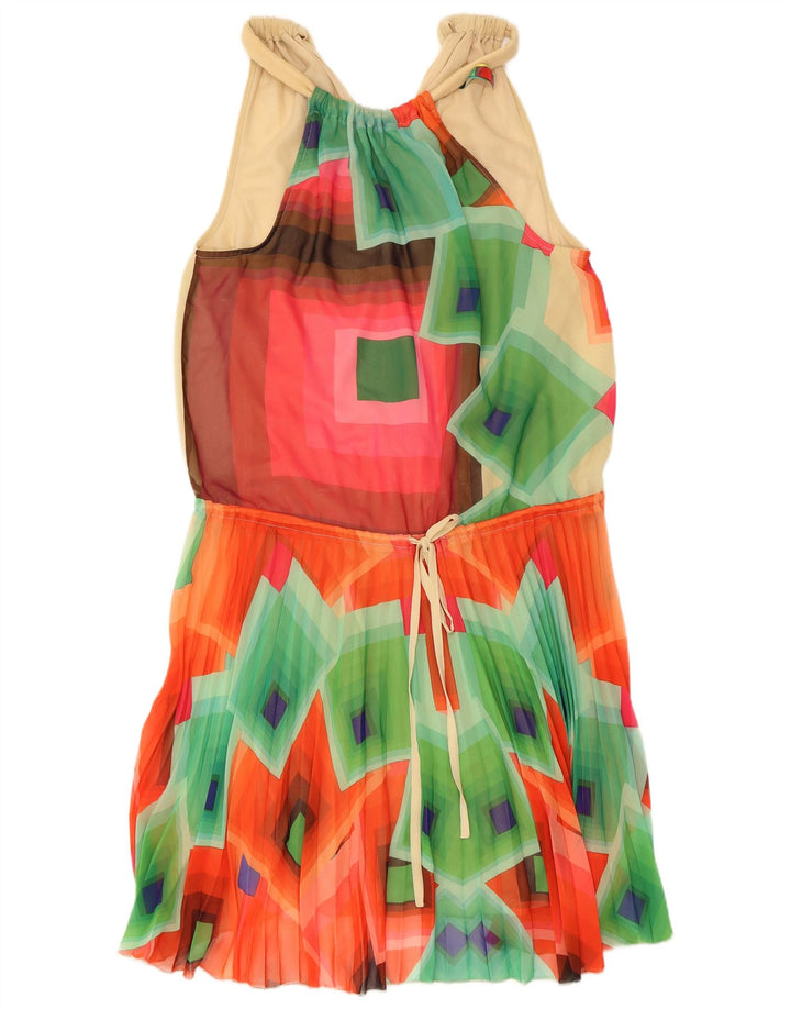 Rochie Desigual Femei Halter EU 40 Mediu Multicolor Geometric