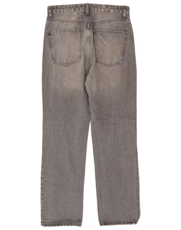 Blugi drepti pentru femei Zara EU 40 Medium W30 L29 Gri