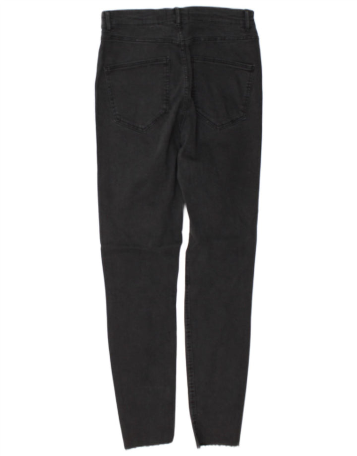 Blugi skinny distressed pentru femei Zara EU 40 Medium W30 L28 Gri