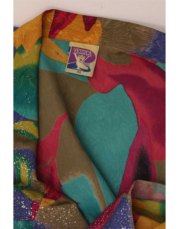 Jachetă blazer supradimensionată pentru femei Yessica EU 46 XL Multicolor Geometric