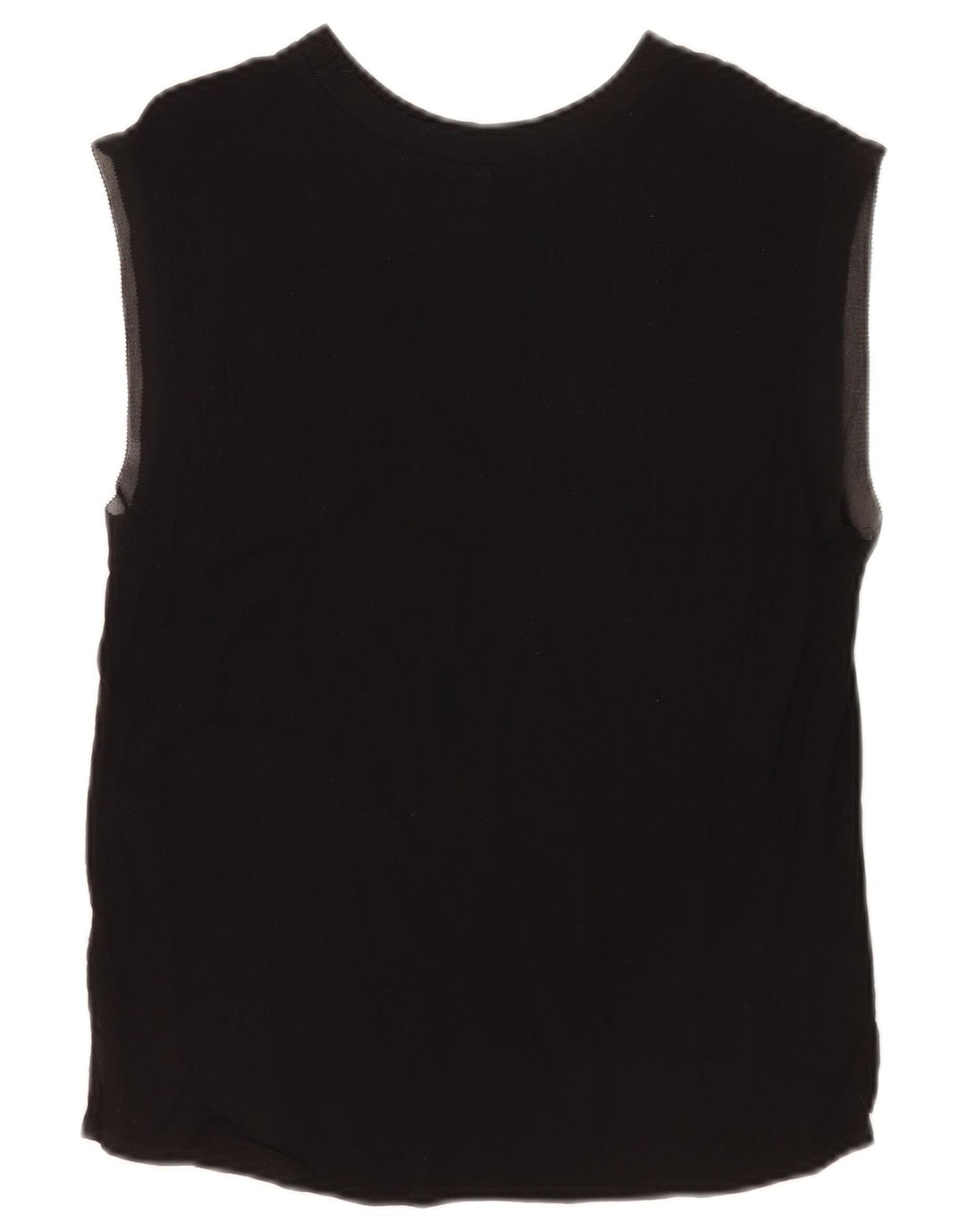 PEPE Jeans Vest Top pentru femei UK 10 Small Black Viscose