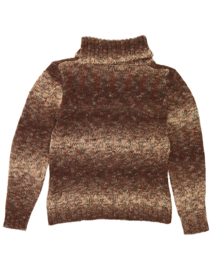 Pulover vintage pentru femei cu gât rulat