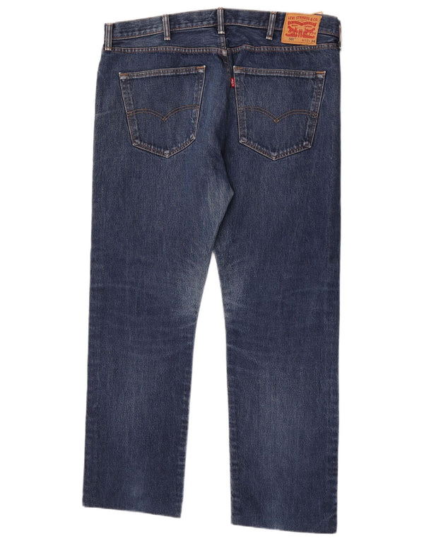 Blugi drepti pentru bărbați Levi's 501 W40 L31 Bumbac albastru