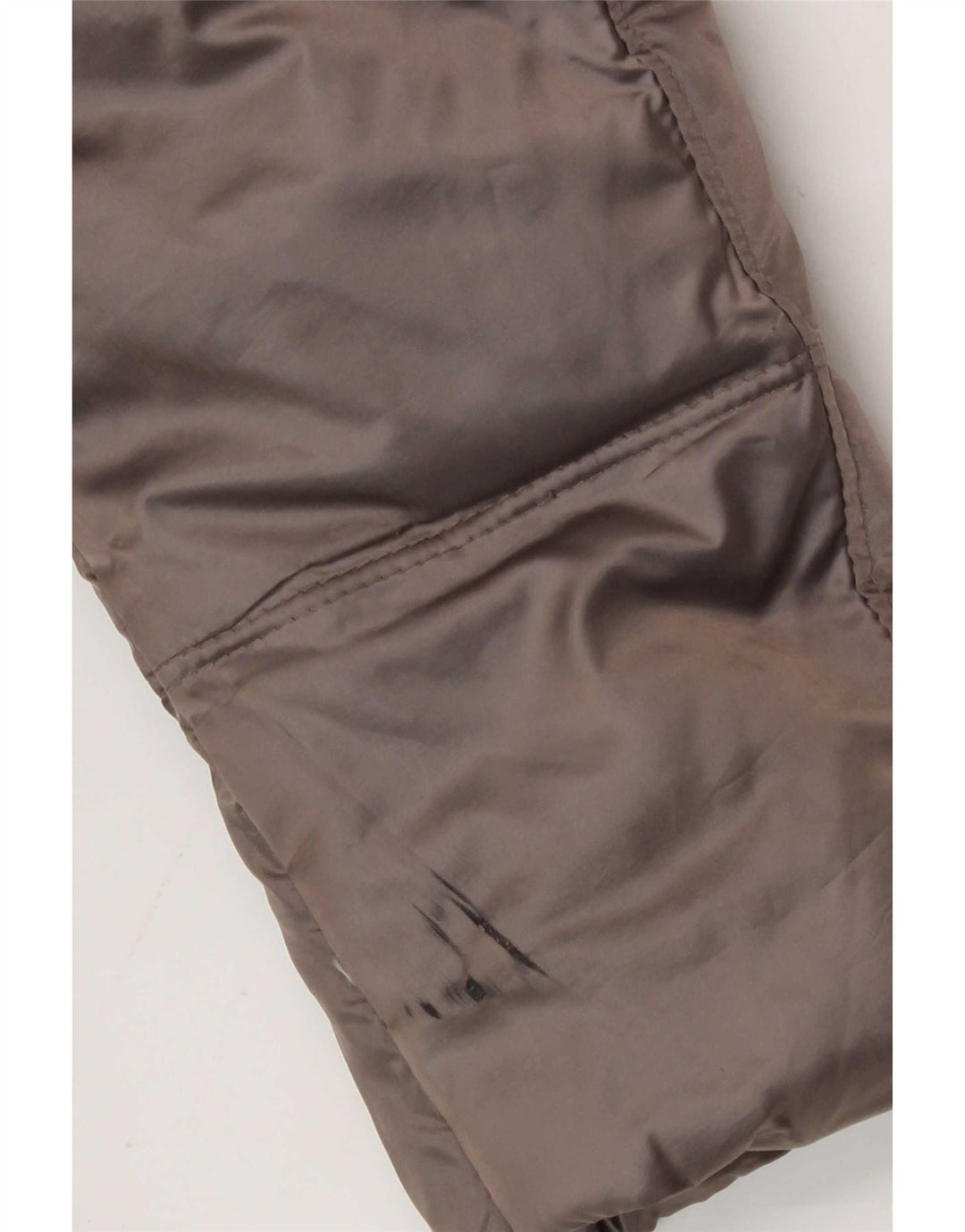 Geox Womens Respira Padded Coat UK 10 Small Brown Polyester