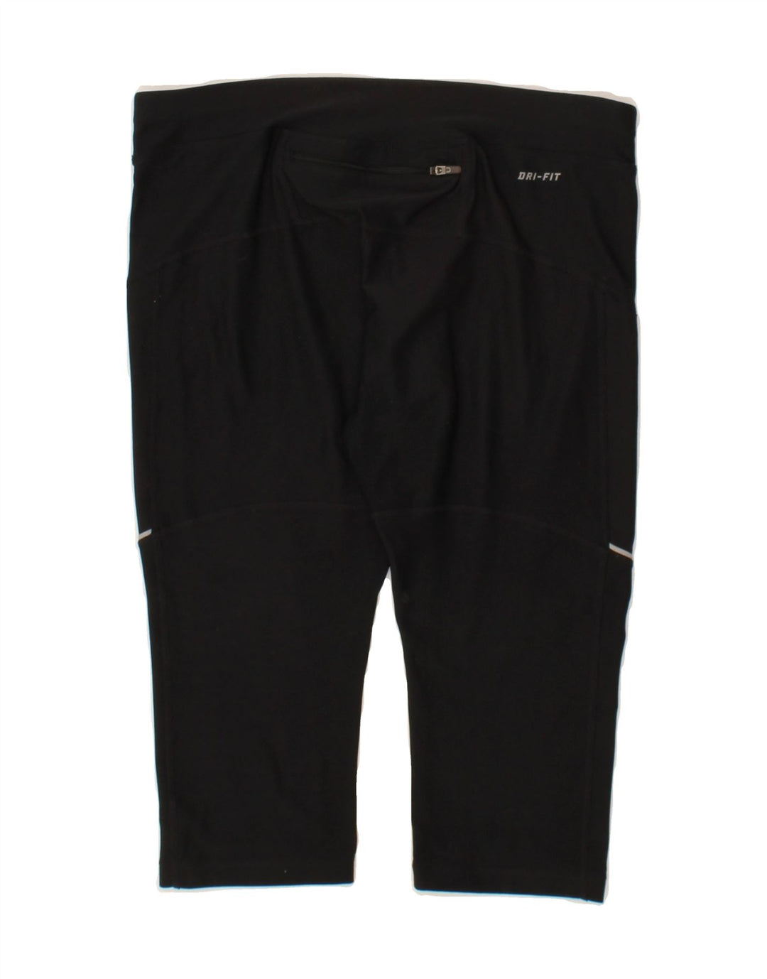 NIKE Womens Dri Fit Capri Tracksuit Trousers UK 14 Medium  Blue Polyester Vintage Nike and Second-Hand Nike from Messina Hembry 