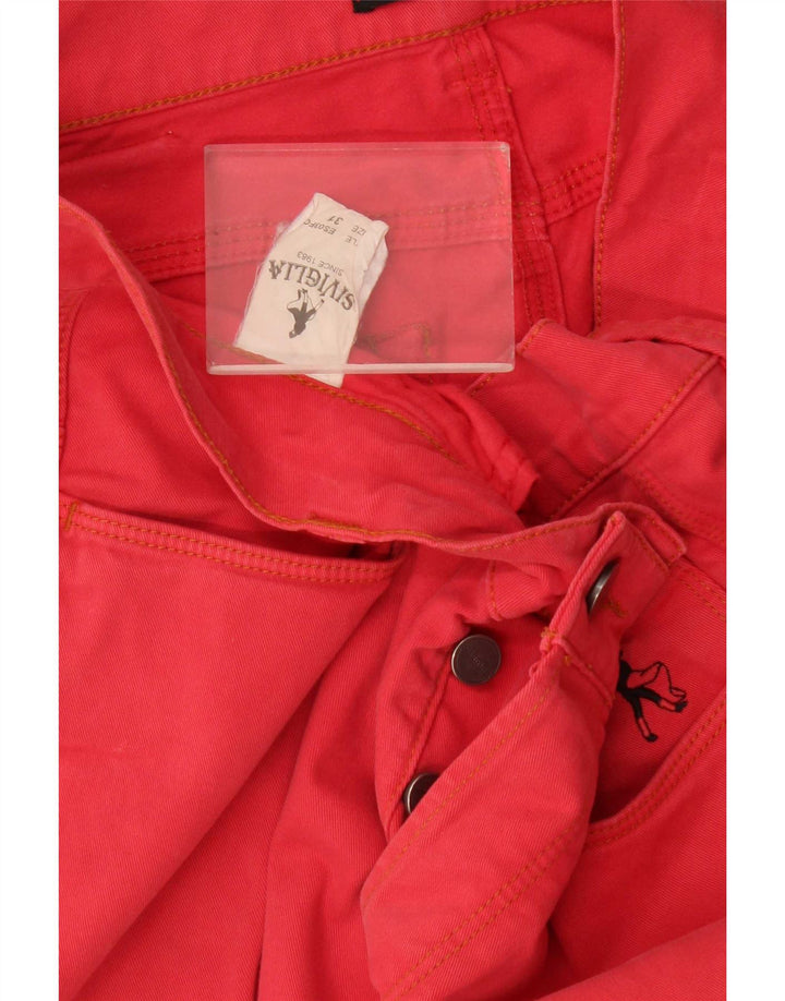 Pantaloni scurți casual pentru bărbați SIVIGLIA W31 Bumbac Roșu Mediu