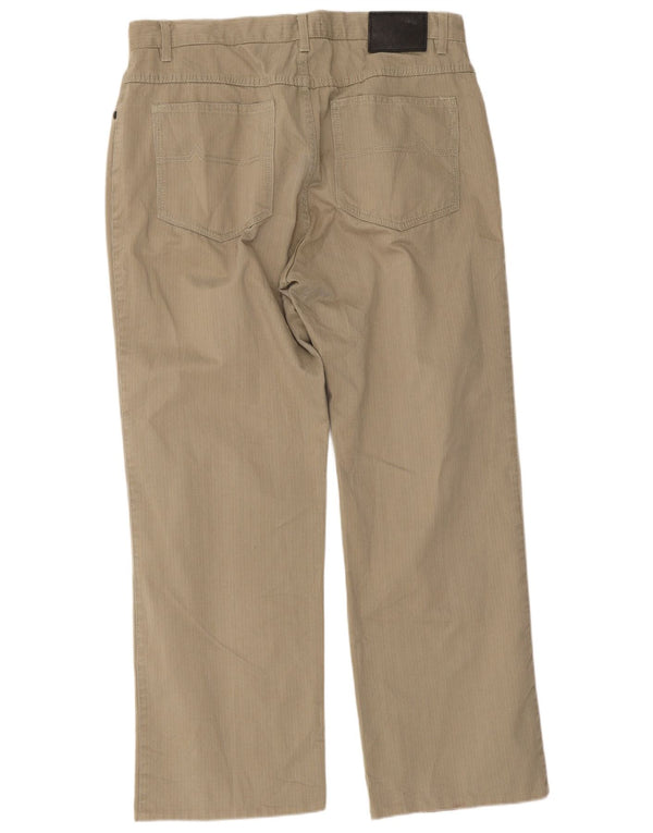 Pantaloni casual drepti pentru bărbați Marks & Spencer W34 L29 kaki
