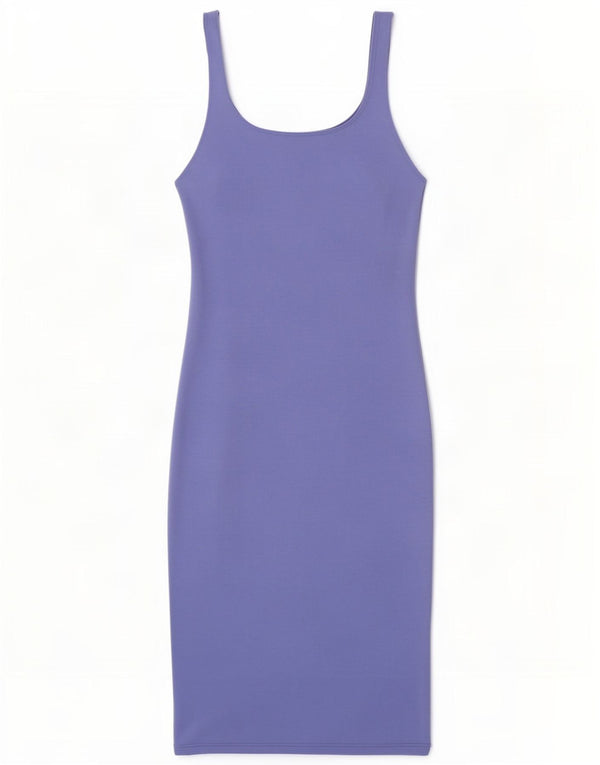 Rochie bodycon fără mâneci pentru femei Zara UK 14 mare, mov, poliester