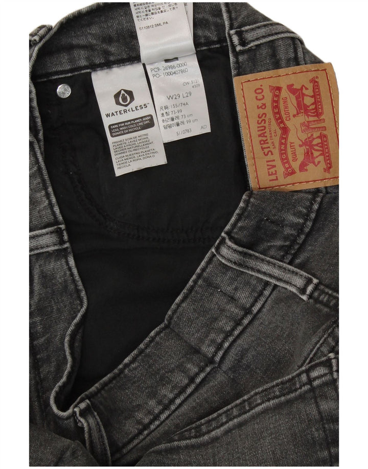 Blugi skinny 501 pentru femei LEVI'S W29 L29 bumbac gri