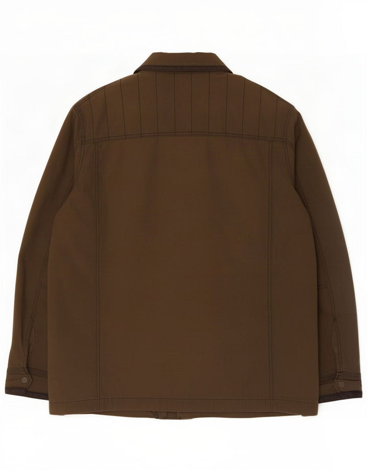 Fat Face Mens Utility Jacket UK 40 Large Brown Bumbac