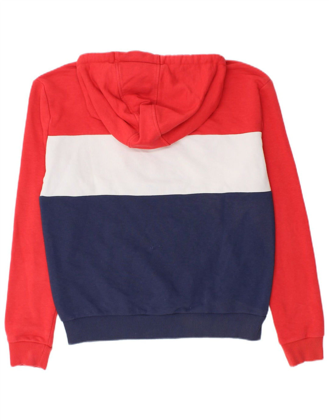 Pulover cu glugă cu grafic pentru femei FILA, mic, multicolor, bloc de culoare