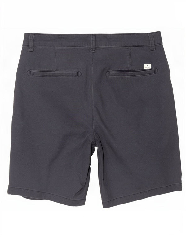 Jack & Jones Womens Regular Fit Chino Shorts Medium W30 Navy Blue Cotton