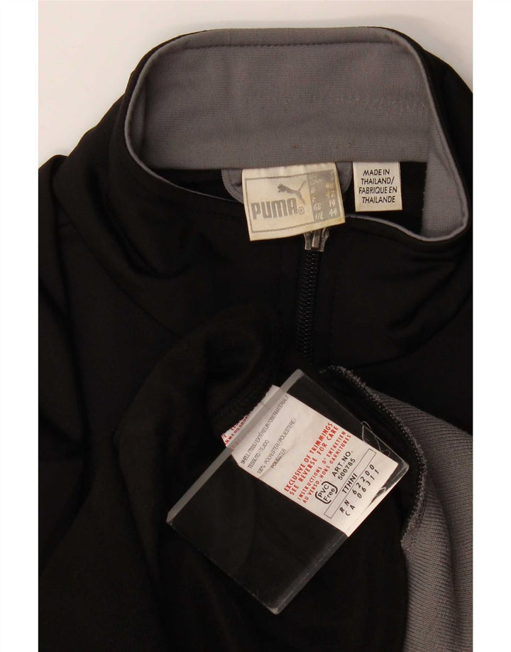 Jachetă de trening Puma pentru femei UK 14, mare, negru, poliester color bloc
